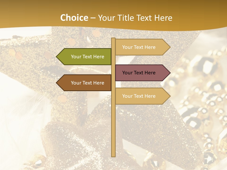 Decoration Beads Decorative PowerPoint Template