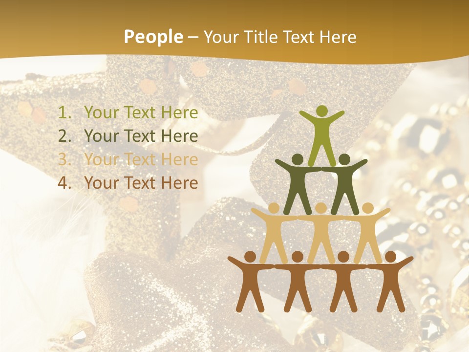 Decoration Beads Decorative PowerPoint Template