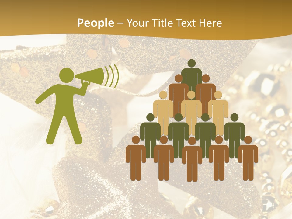 Decoration Beads Decorative PowerPoint Template