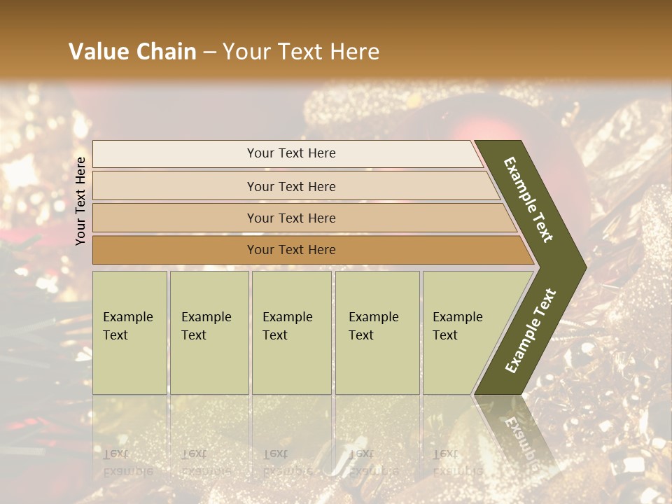 Weihnachtskugeln PowerPoint Template