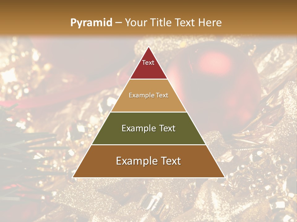 Weihnachtskugeln PowerPoint Template