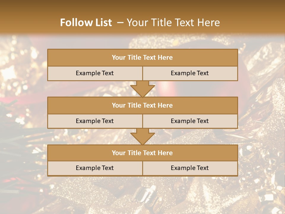 Weihnachtskugeln PowerPoint Template