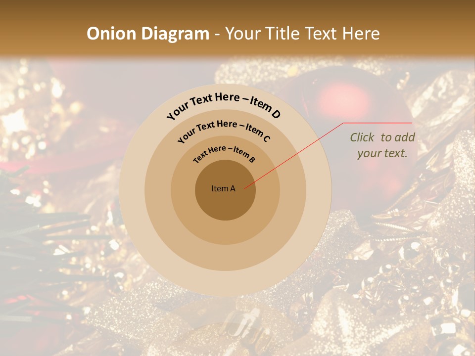 Weihnachtskugeln PowerPoint Template