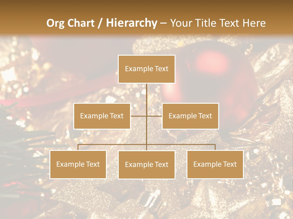 Weihnachtskugeln PowerPoint Template