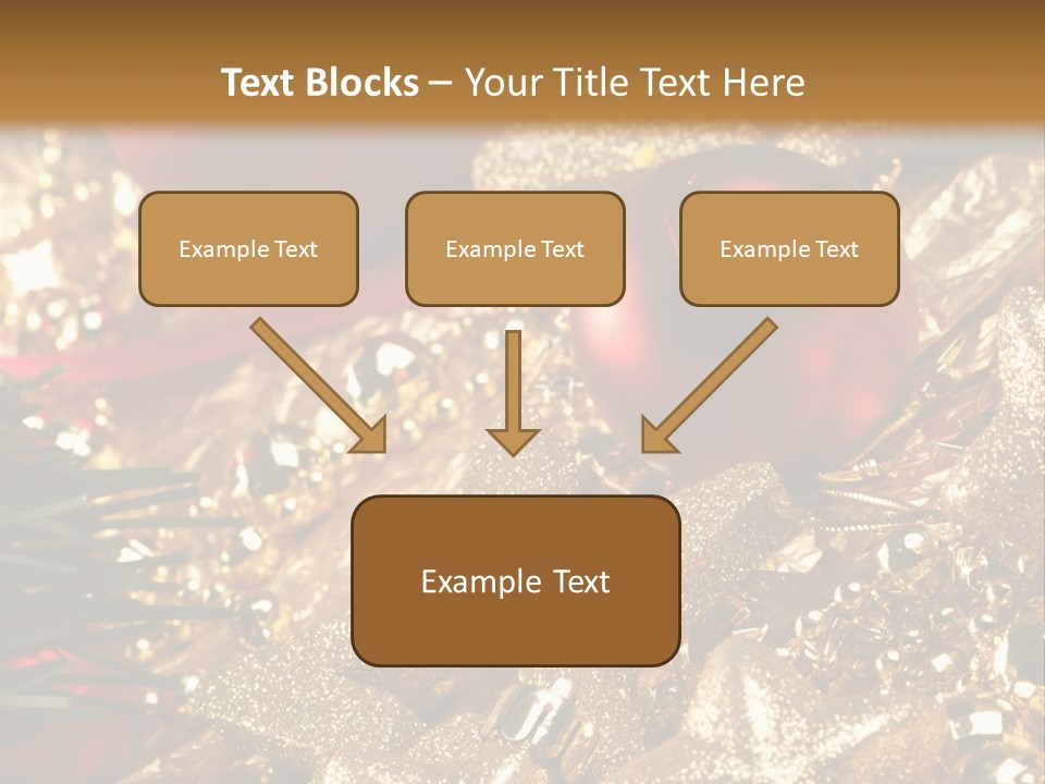 Weihnachtskugeln PowerPoint Template
