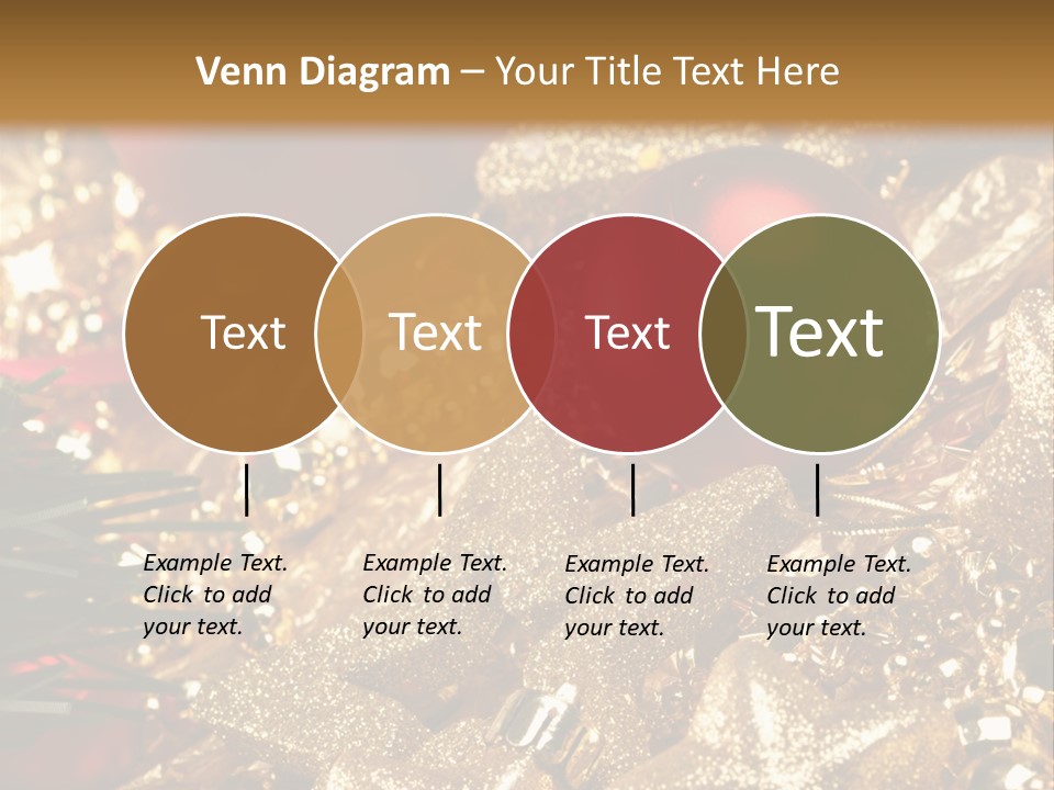 Weihnachtskugeln PowerPoint Template