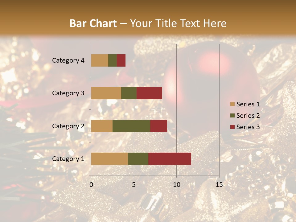 Weihnachtskugeln PowerPoint Template