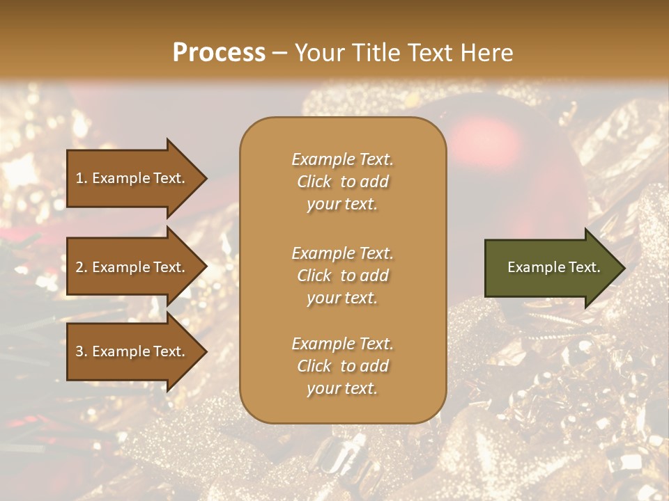 Weihnachtskugeln PowerPoint Template