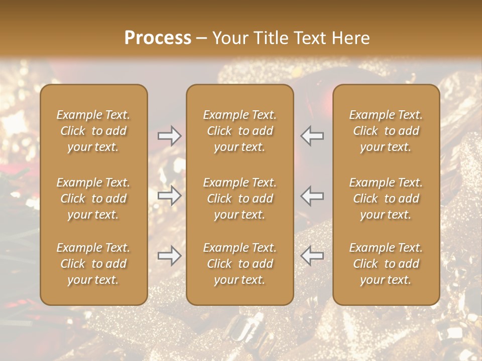 Weihnachtskugeln PowerPoint Template