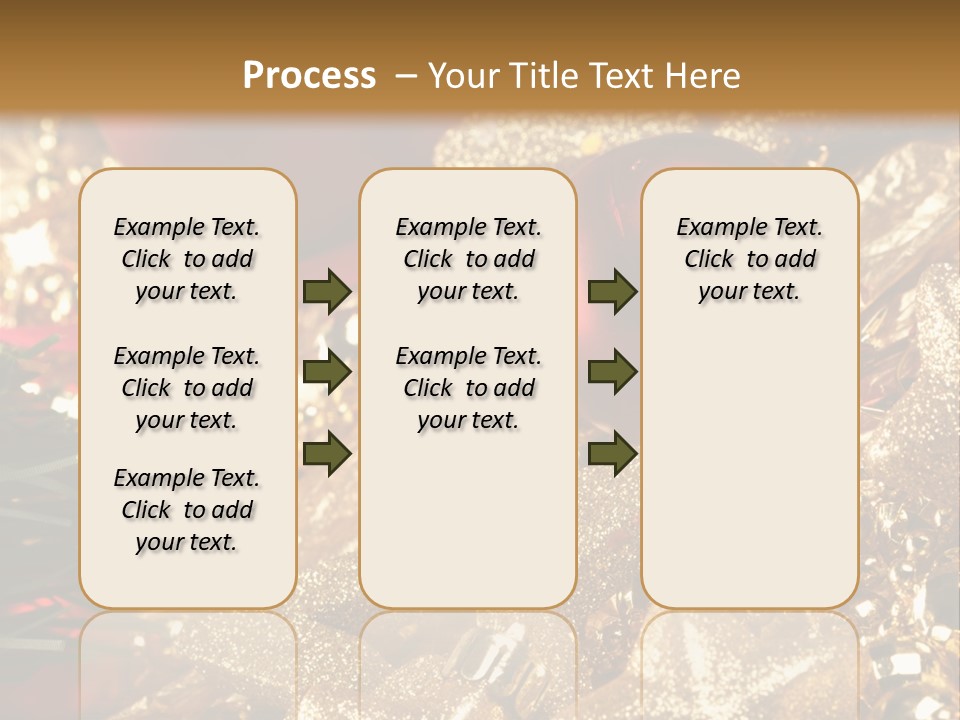 Weihnachtskugeln PowerPoint Template