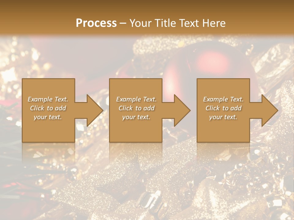 Weihnachtskugeln PowerPoint Template