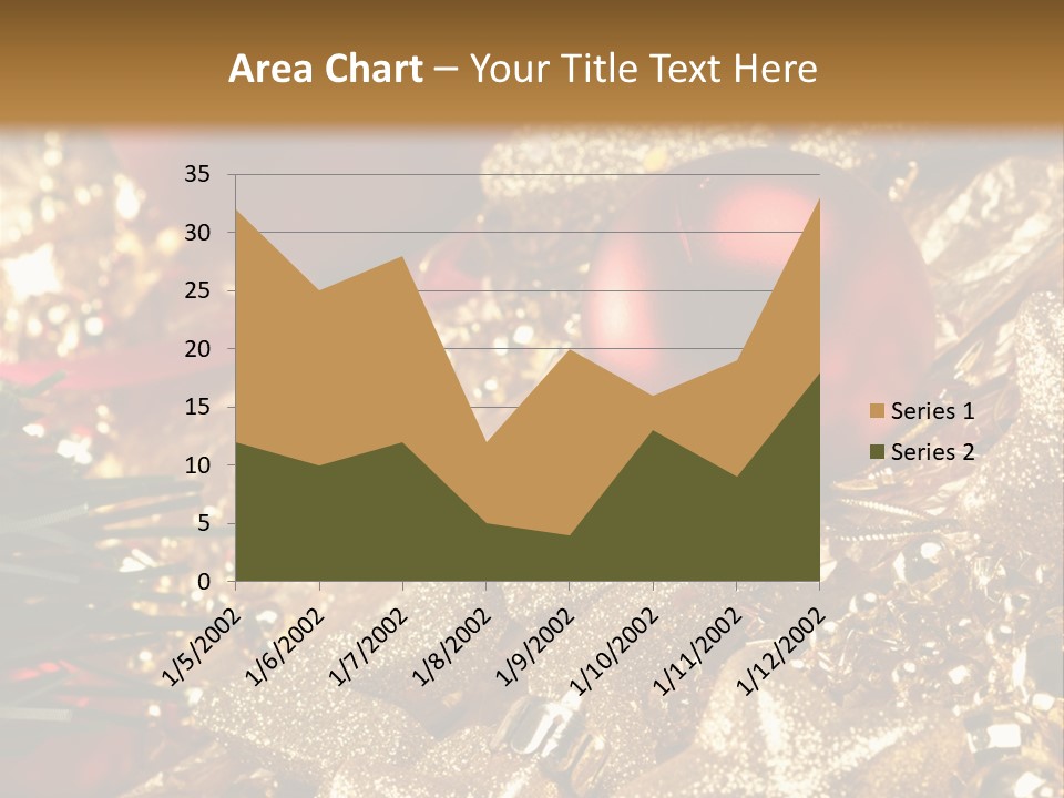 Weihnachtskugeln PowerPoint Template