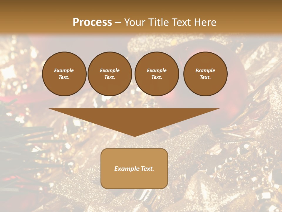 Weihnachtskugeln PowerPoint Template