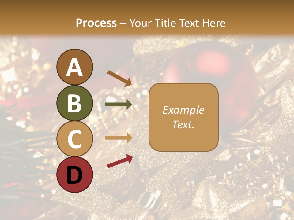 Weihnachtskugeln PowerPoint Template