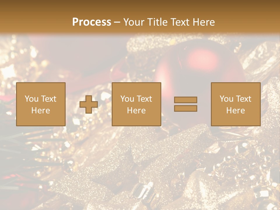 Weihnachtskugeln PowerPoint Template