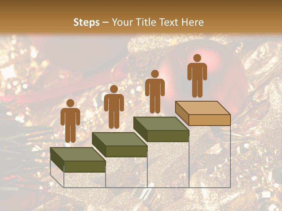 Weihnachtskugeln PowerPoint Template