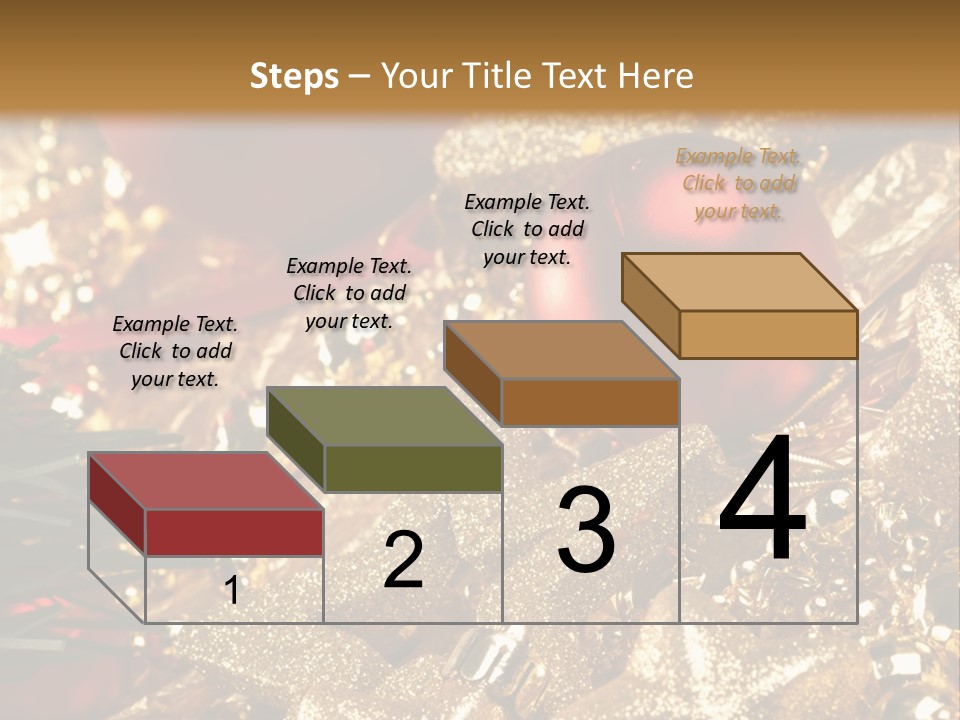 Weihnachtskugeln PowerPoint Template
