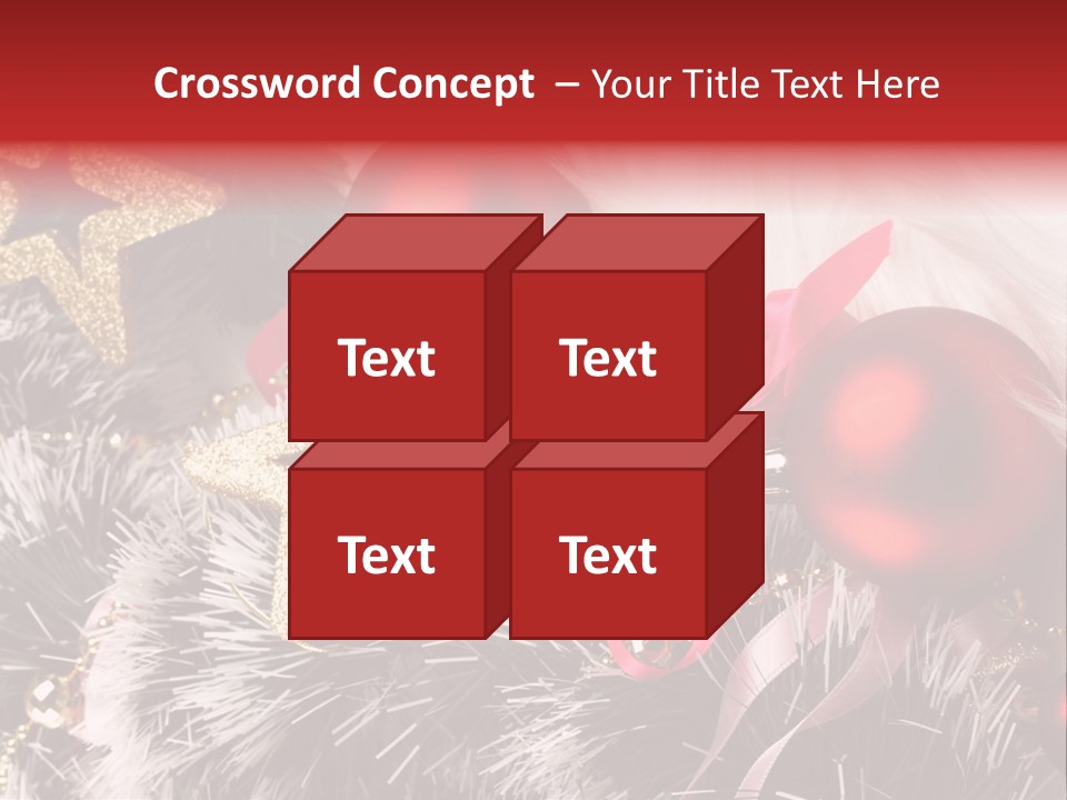 Christmas Decorations PowerPoint Template