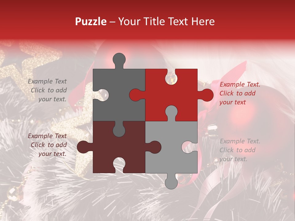 Christmas Decorations PowerPoint Template