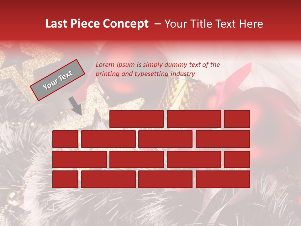 Christmas Decorations PowerPoint Template