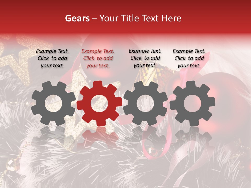 Christmas Decorations PowerPoint Template