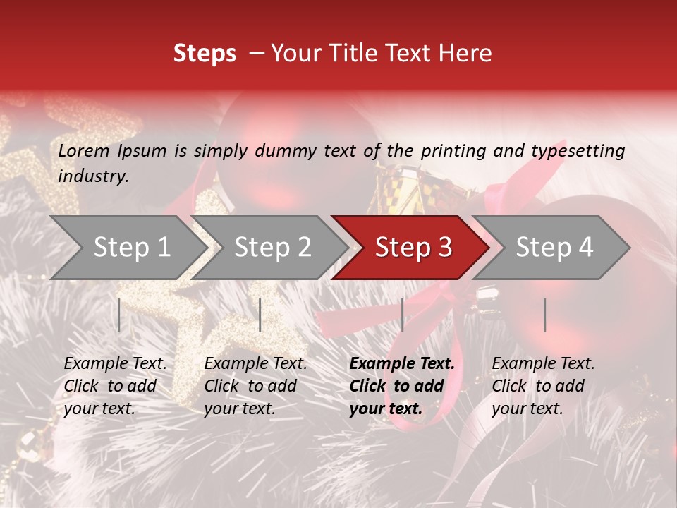 Christmas Decorations PowerPoint Template