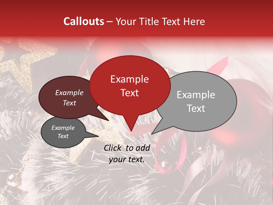 Christmas Decorations PowerPoint Template