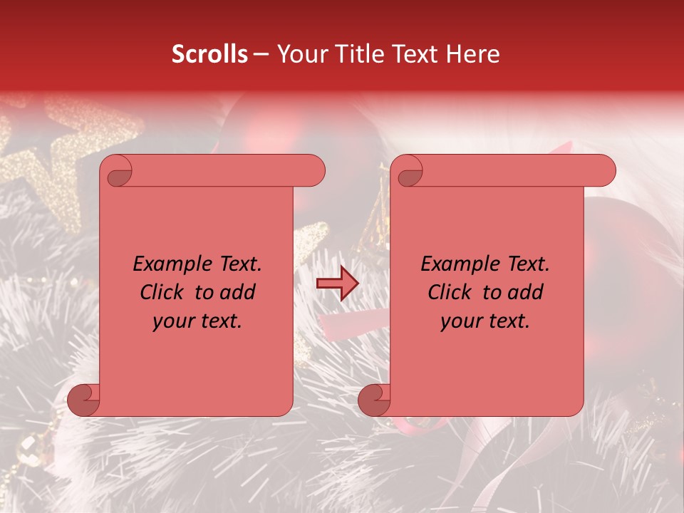 Christmas Decorations PowerPoint Template