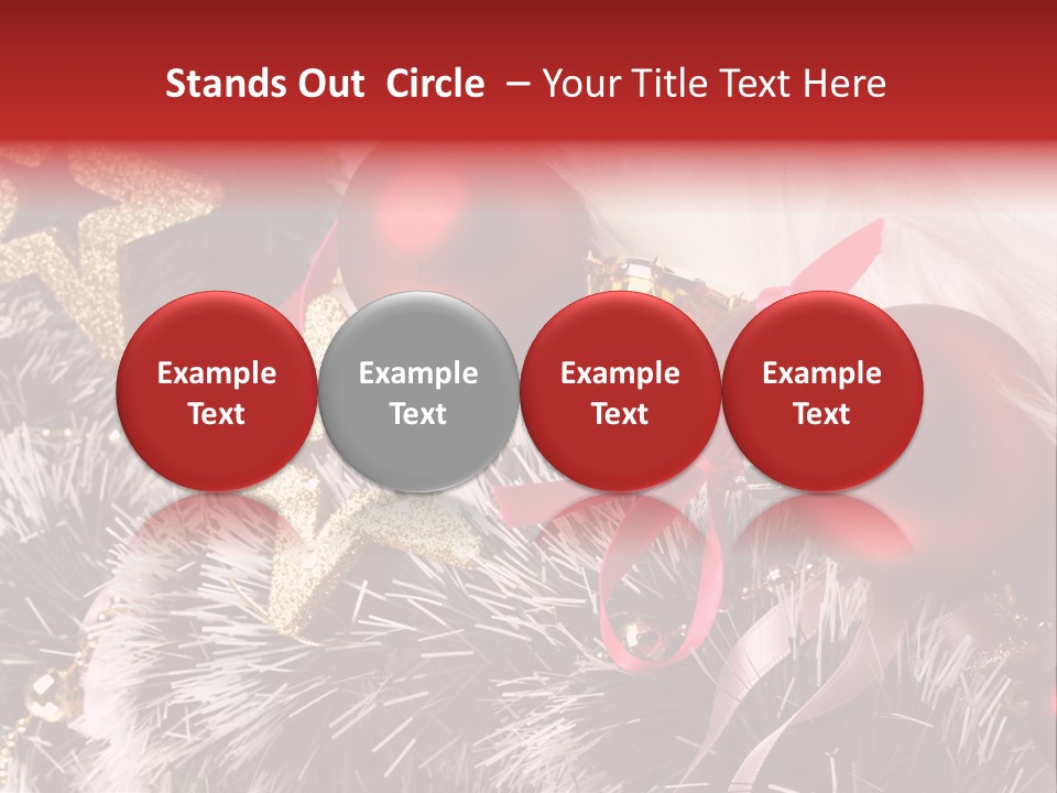 Christmas Decorations PowerPoint Template