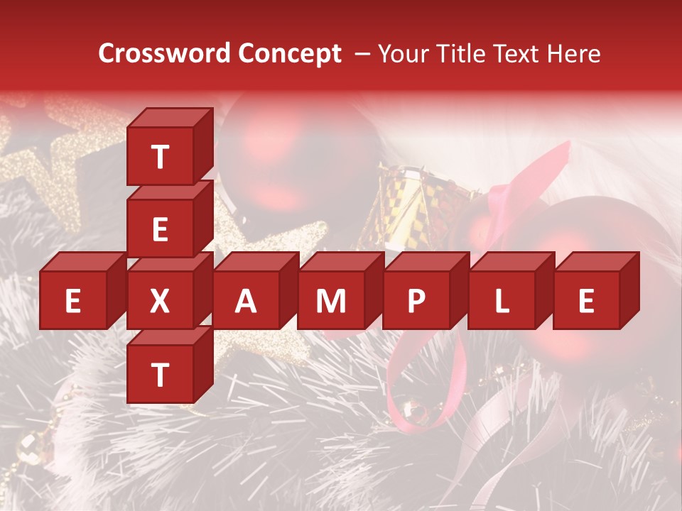 Christmas Decorations PowerPoint Template