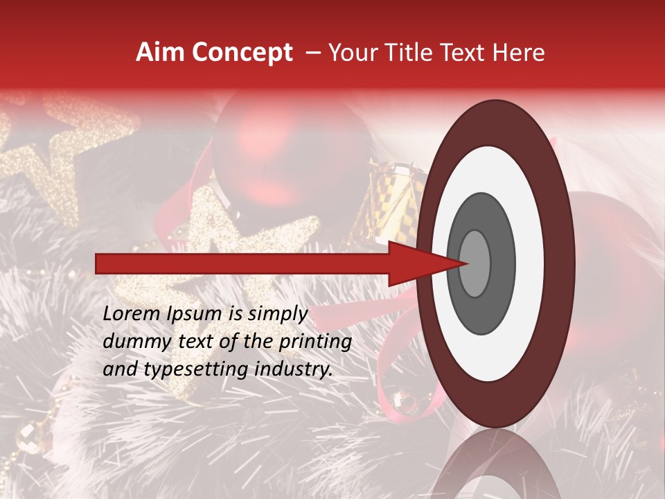 Christmas Decorations PowerPoint Template