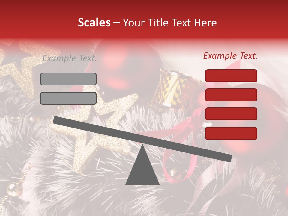 Christmas Decorations PowerPoint Template