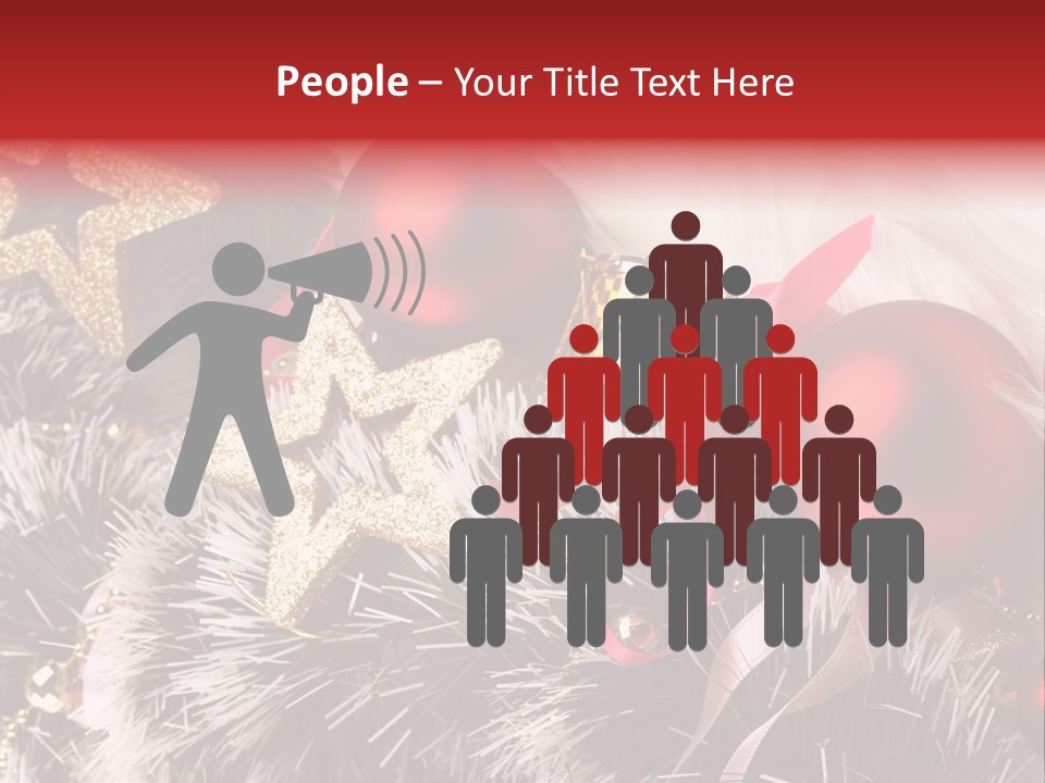 Christmas Decorations PowerPoint Template