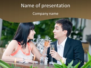 Date Pretty Looking PowerPoint Template