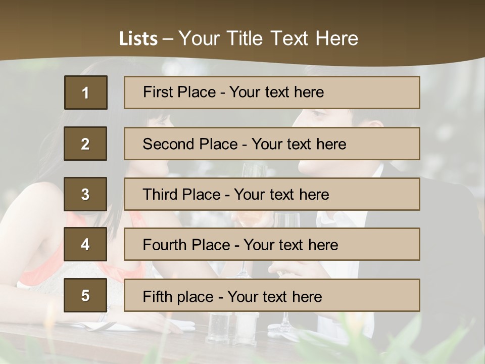 Date Pretty Looking PowerPoint Template