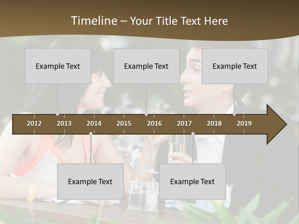 Date Pretty Looking PowerPoint Template