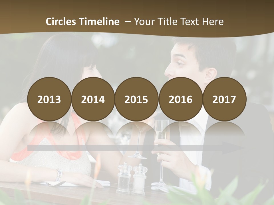 Date Pretty Looking PowerPoint Template