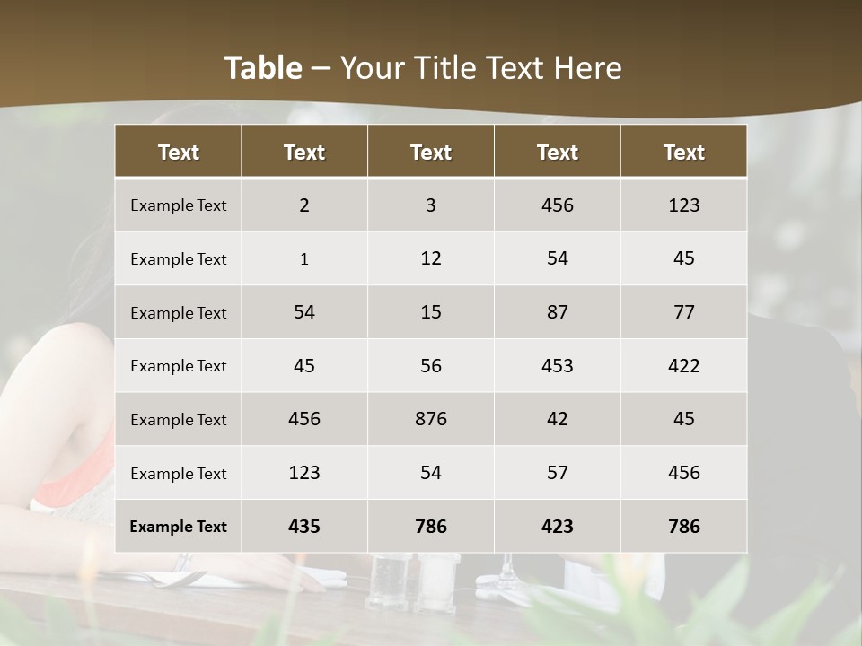 Date Pretty Looking PowerPoint Template