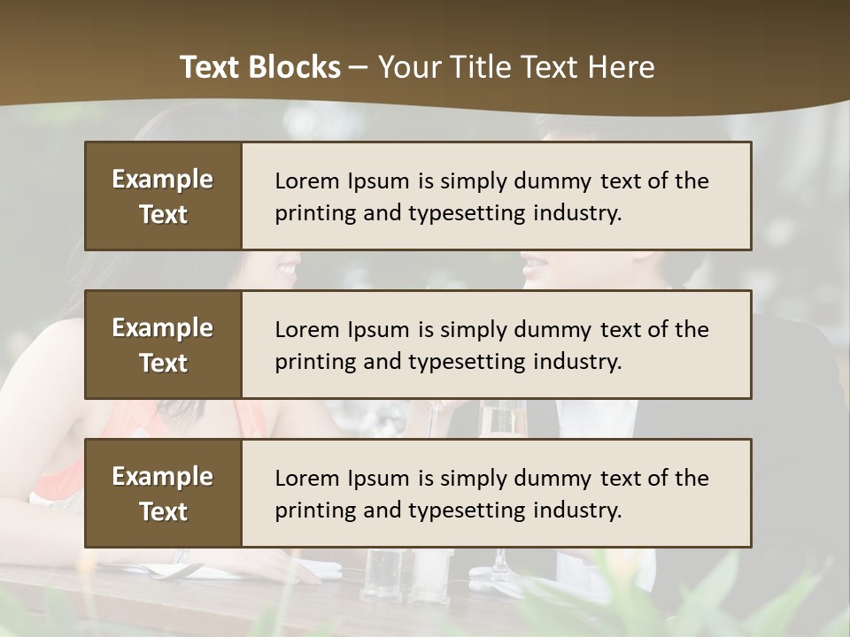 Date Pretty Looking PowerPoint Template