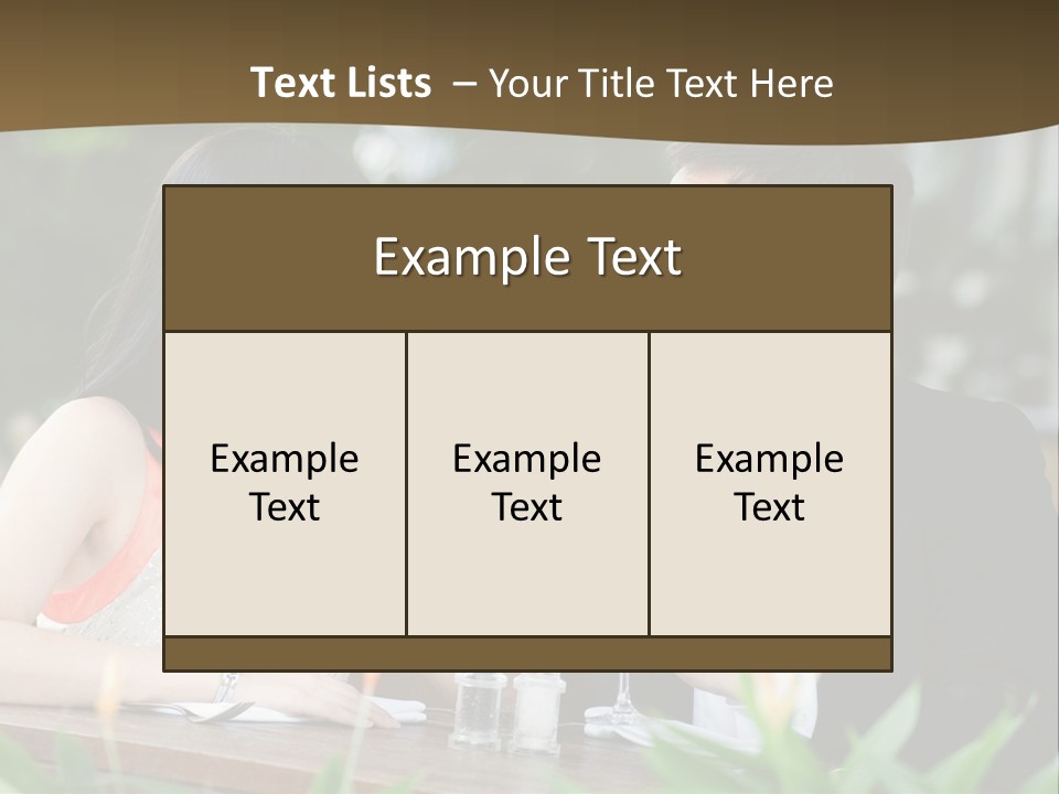 Date Pretty Looking PowerPoint Template