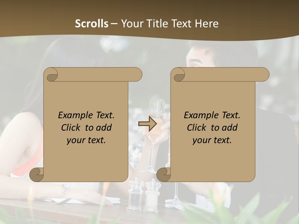 Date Pretty Looking PowerPoint Template