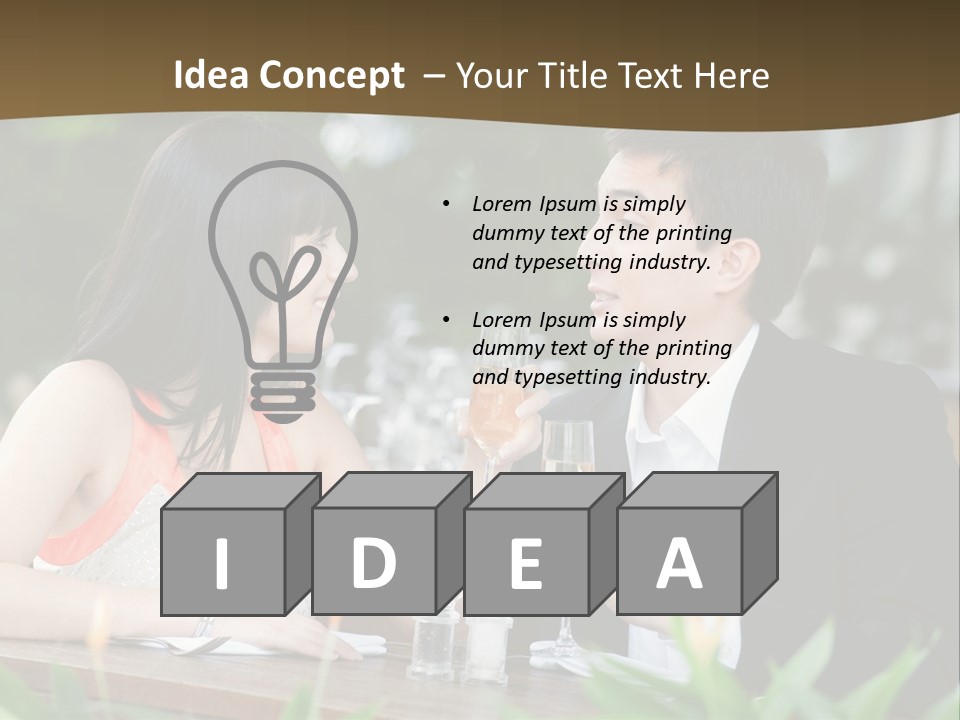 Date Pretty Looking PowerPoint Template