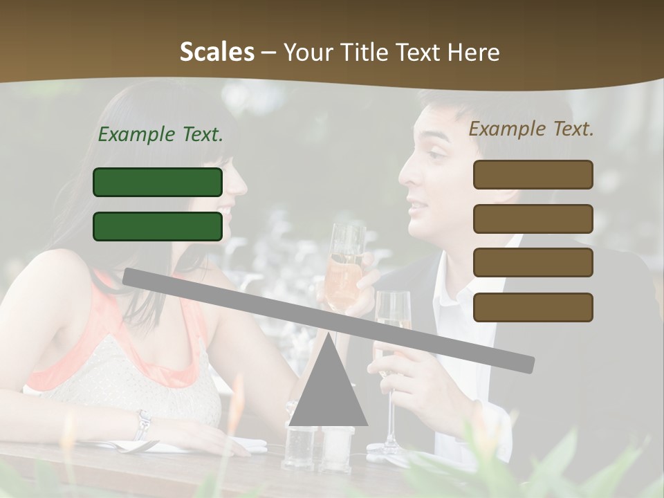 Date Pretty Looking PowerPoint Template