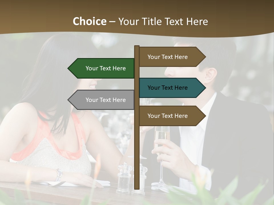 Date Pretty Looking PowerPoint Template