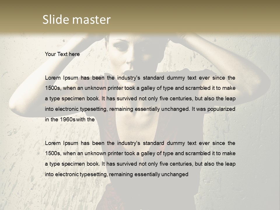 Eductive Ca Ual Human PowerPoint Template