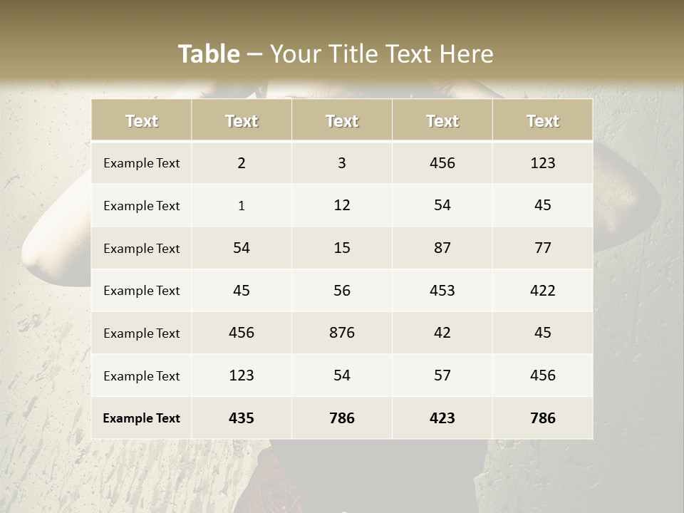 Eductive Ca Ual Human PowerPoint Template