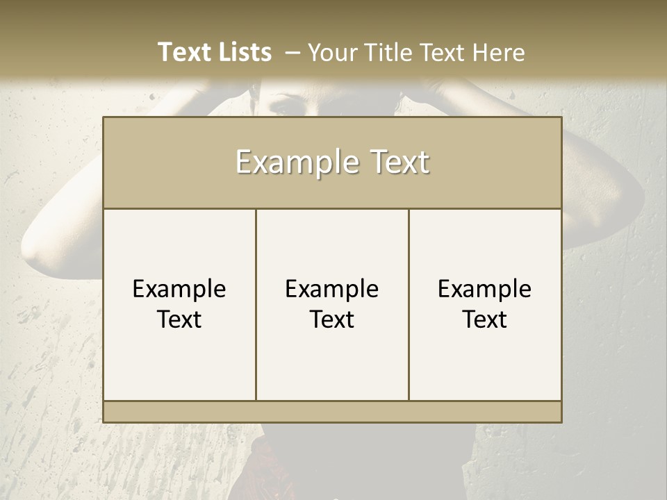 Eductive Ca Ual Human PowerPoint Template