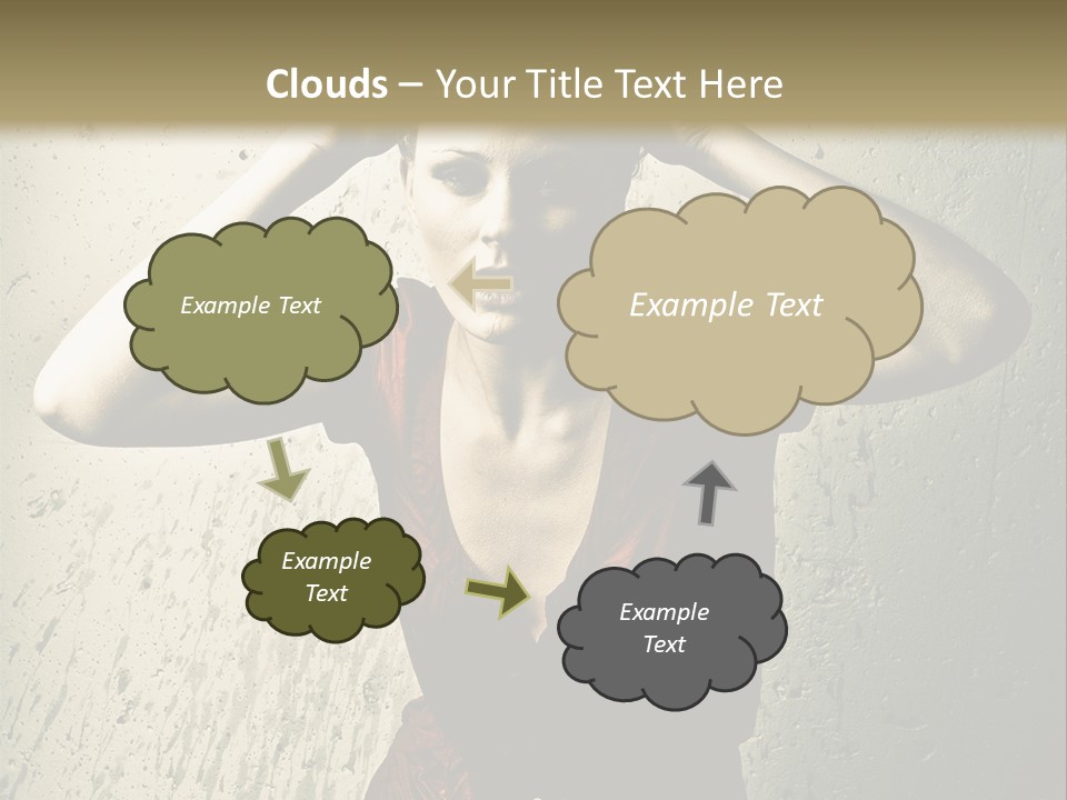 Eductive Ca Ual Human PowerPoint Template