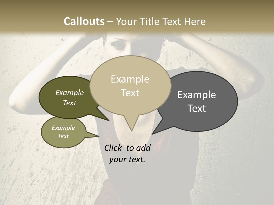 Eductive Ca Ual Human PowerPoint Template