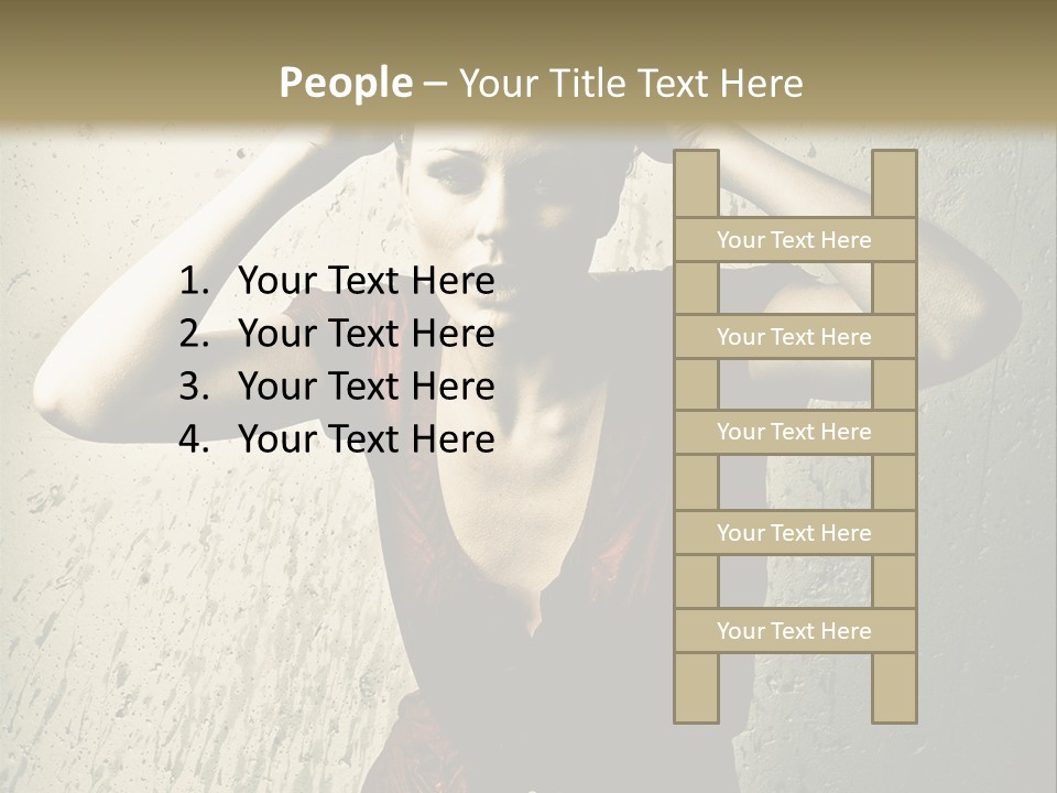 Eductive Ca Ual Human PowerPoint Template